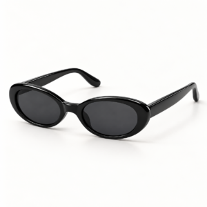 Black oval sunglasses