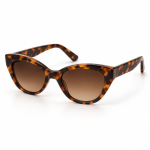 Tortoiseshell cat-eye sunglasses